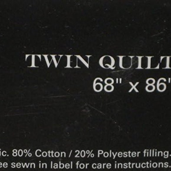 Max Studio LIGHTHOUSE NAUTICAL Twin Size Quilt & Sham Set - Cotton (68" X 86") - Picture 4 of 4
